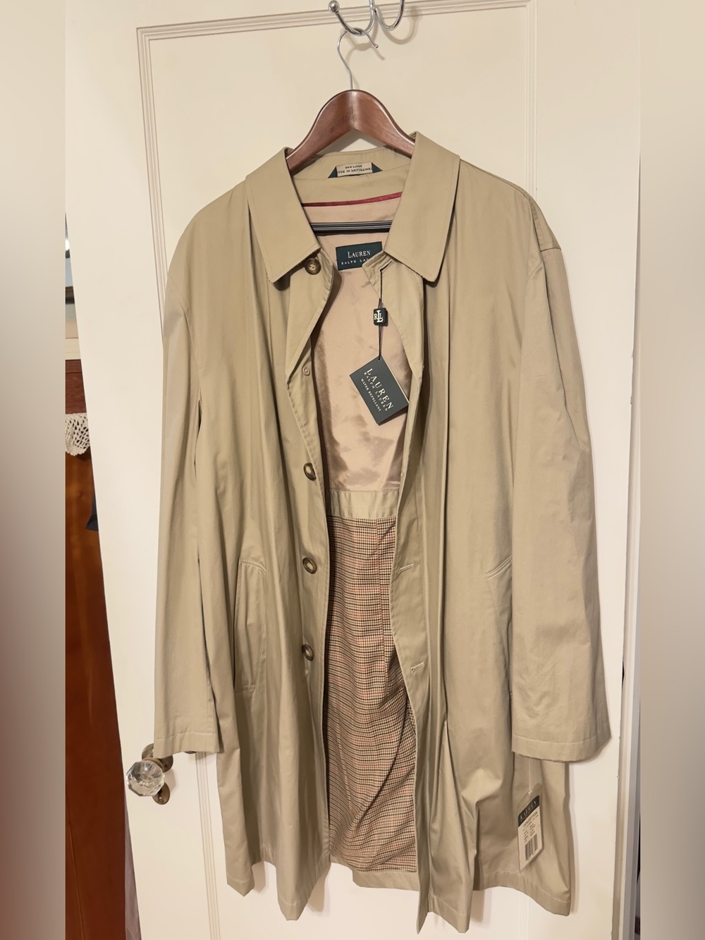 Lauren Ralph Lauren Tan Classic Trench Coat